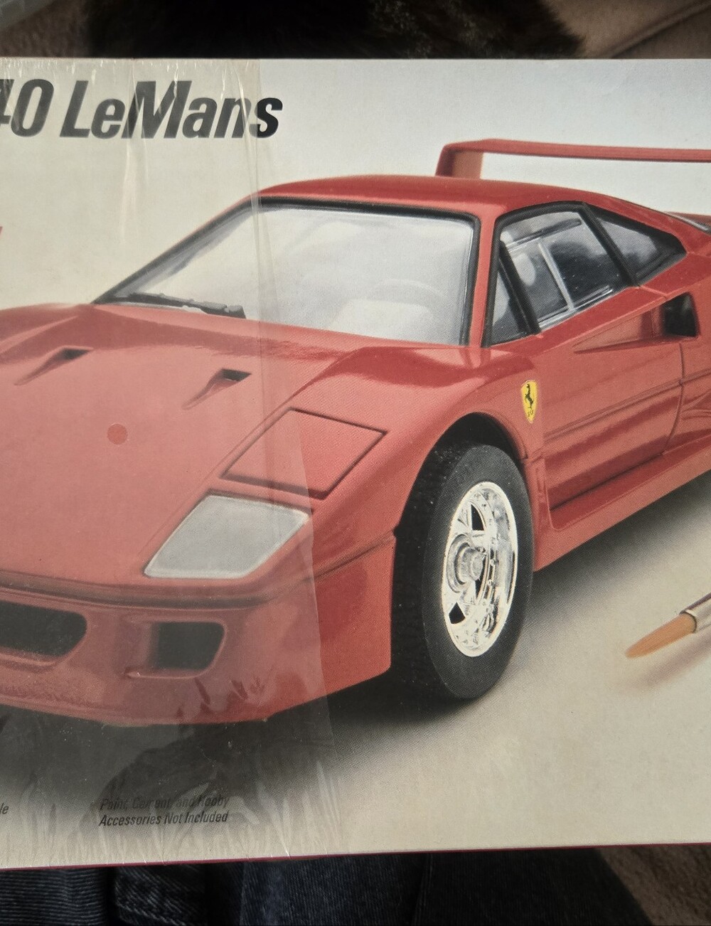 Ferrari Red F40 LeMans Kids Toy Car Model
